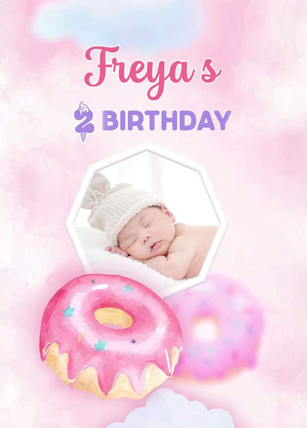 Thumbnail Sweet Candy Birthday Party Invitation