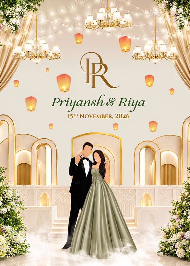 Thumbnail The Regal Sage Collection Engagement Invitation
